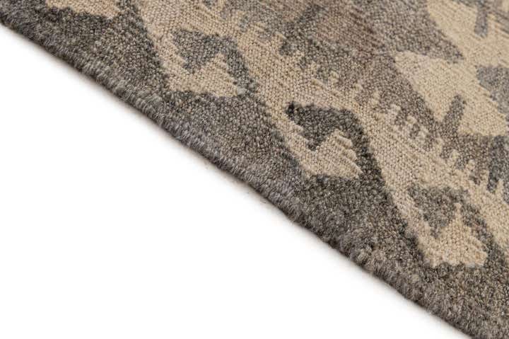 6' 10 x 9' 10 Hand Woven Kilim Maymana Wool Rug