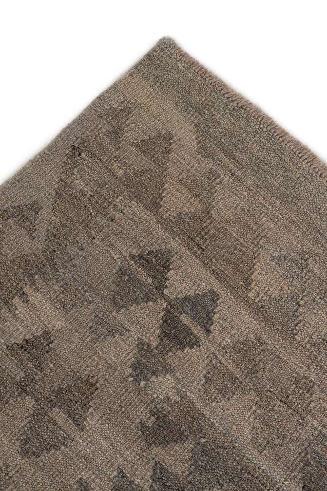 6' 9 x 10' Hand Woven Kilim Maymana Wool Rug