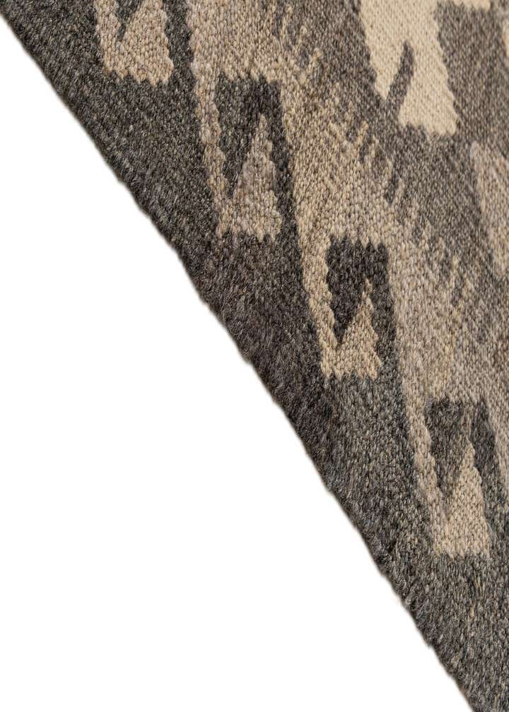 7' x 9' 10 Hand Woven Kilim Maymana Wool Rug