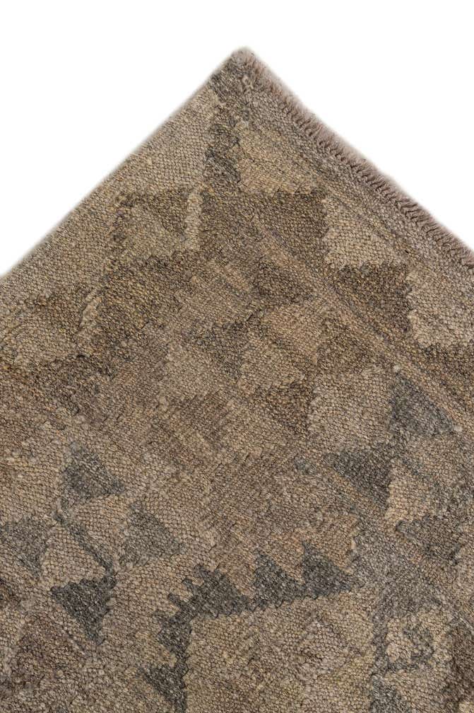 6' 7 x 9' 7 Hand Woven Kilim Maymana Wool Rug