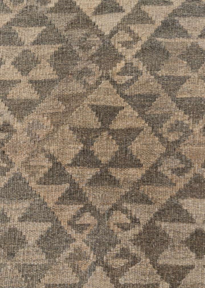 6' 10 x 10' Hand Woven Kilim Maymana Wool Rug