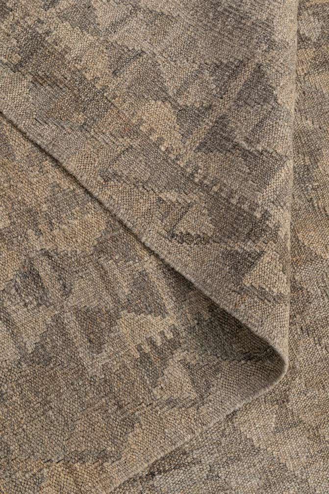 7' 1 x 10' 5 Hand Woven Kilim Maymana Wool Rug