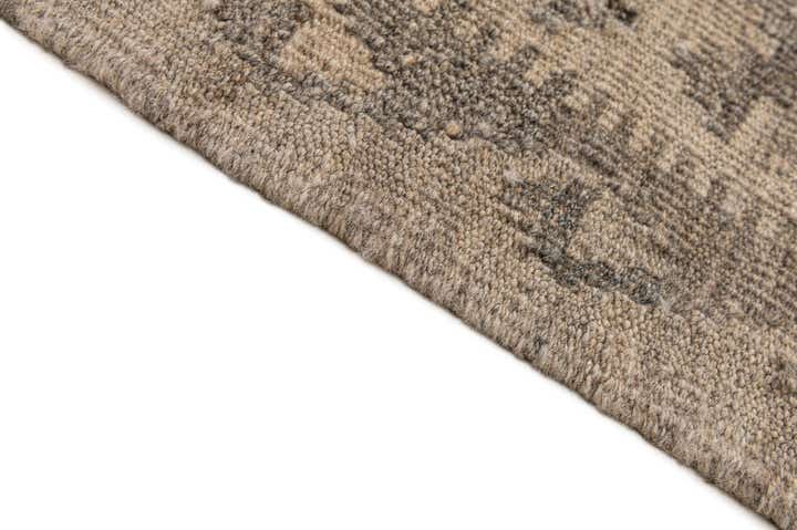 7' 3 x 10' 3 Hand Woven Kilim Maymana Wool Rug