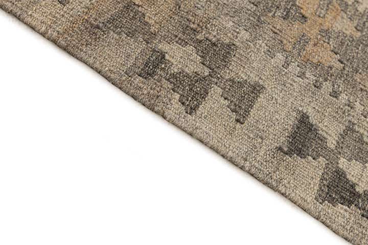 8' 3 x 11' 8 Hand Woven Kilim Maymana Wool Rug