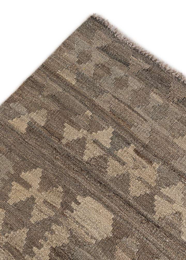 8' 3 x 11' 8 Hand Woven Kilim Maymana Wool Rug