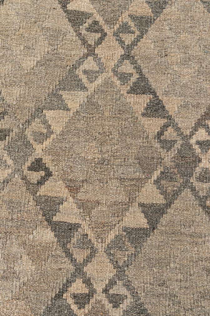8' 6 x 11' 6 Hand Woven Kilim Maymana Wool Rug