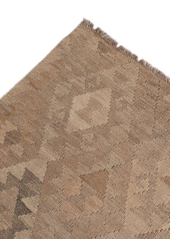 10' 3 x 11' 2 Hand Woven Kilim Maymana Wool Rug