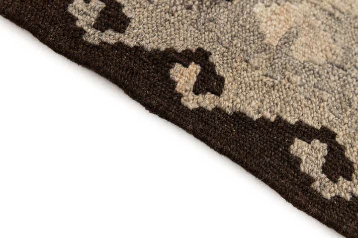 2' 7 x 3' 11 Hand Woven Kilim Maymana Wool Rug