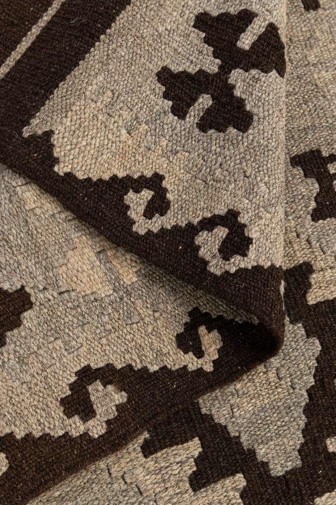 2' 7 x 3' 11 Hand Woven Kilim Maymana Wool Rug