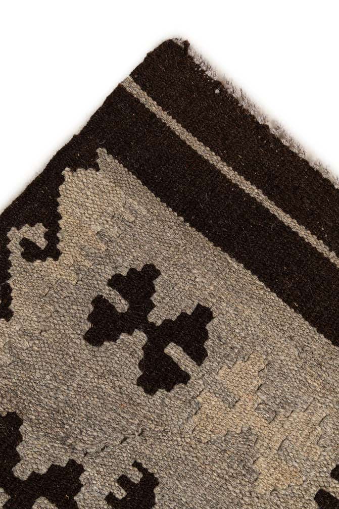 2' 7 x 3' 11 Hand Woven Kilim Maymana Wool Rug