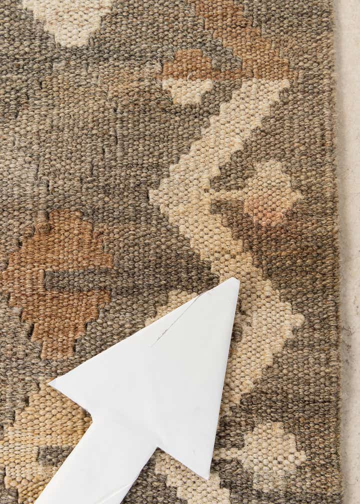 3' 2 x 5' Hand Woven Kilim Maymana Wool Rug