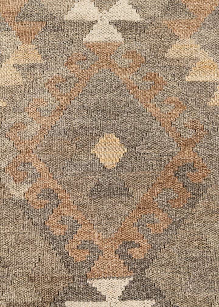 3' 2 x 5' Hand Woven Kilim Maymana Wool Rug