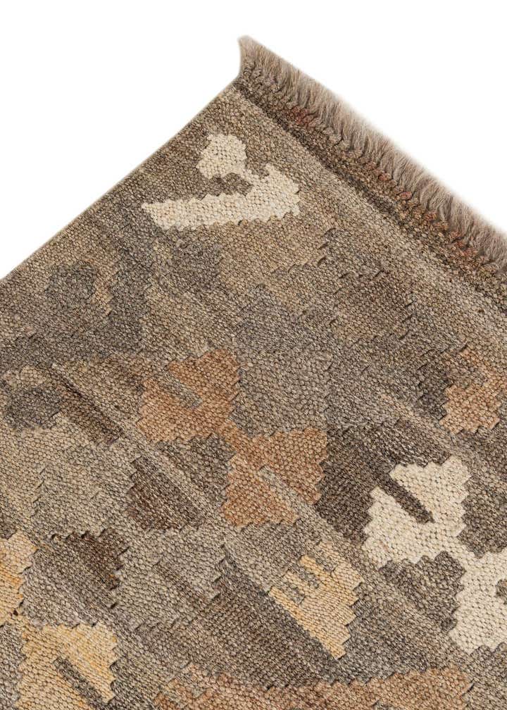 3' 2 x 5' Hand Woven Kilim Maymana Wool Rug