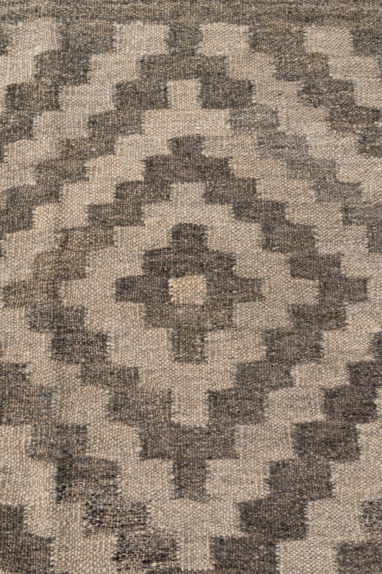 3' 2 x 5' 2 Hand Woven Kilim Maymana Wool Rug
