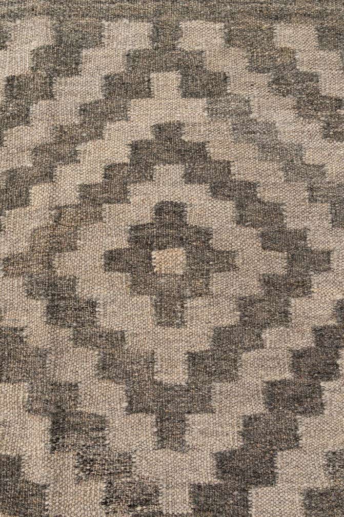 3' 2 x 5' 2 Hand Woven Kilim Maymana Wool Rug