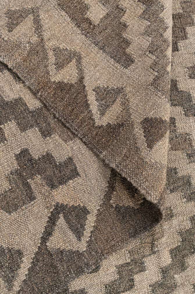 3' 2 x 5' 2 Hand Woven Kilim Maymana Wool Rug