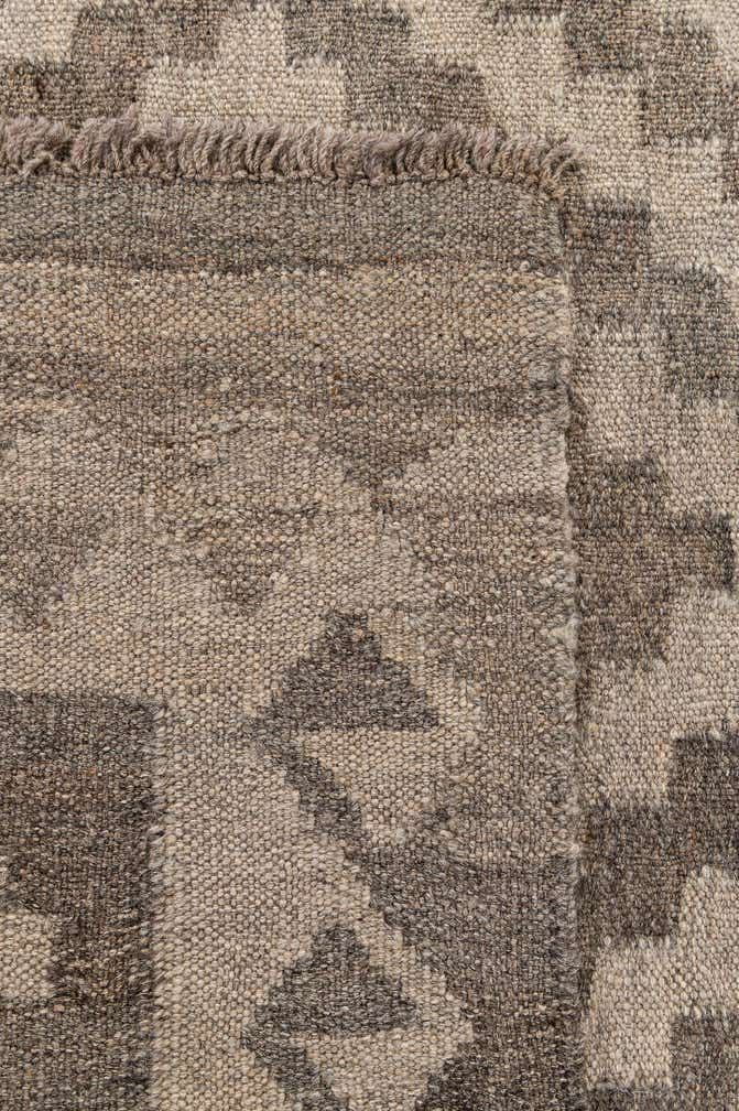 3' 2 x 5' 2 Hand Woven Kilim Maymana Wool Rug