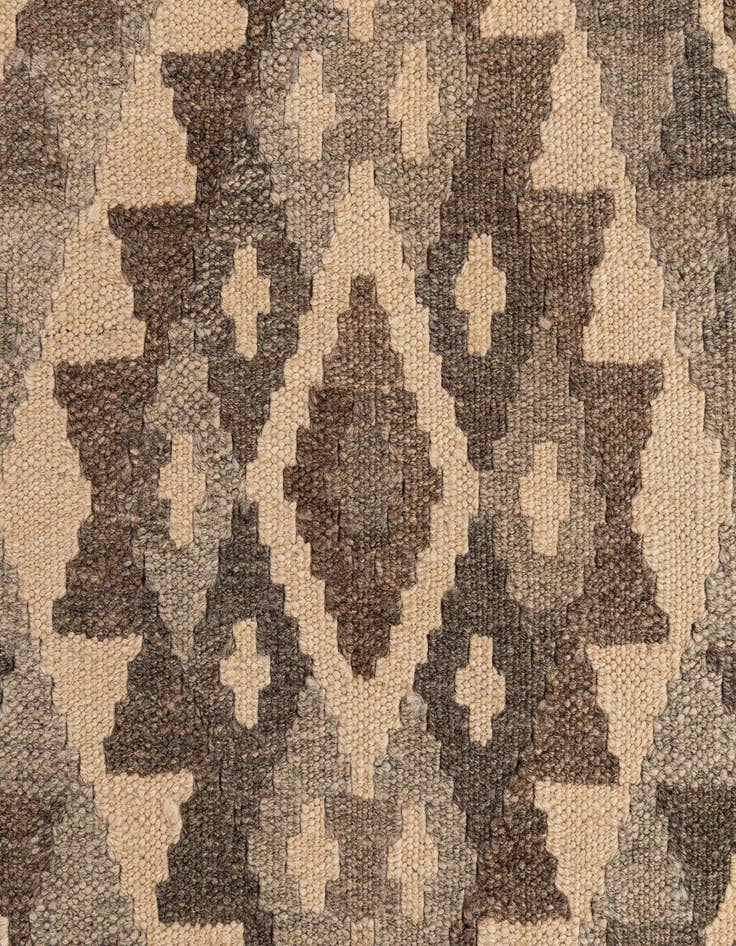 Detail image of 2' 9 x 4' 2  Hand Woven Kilim Maymana Wool Rug