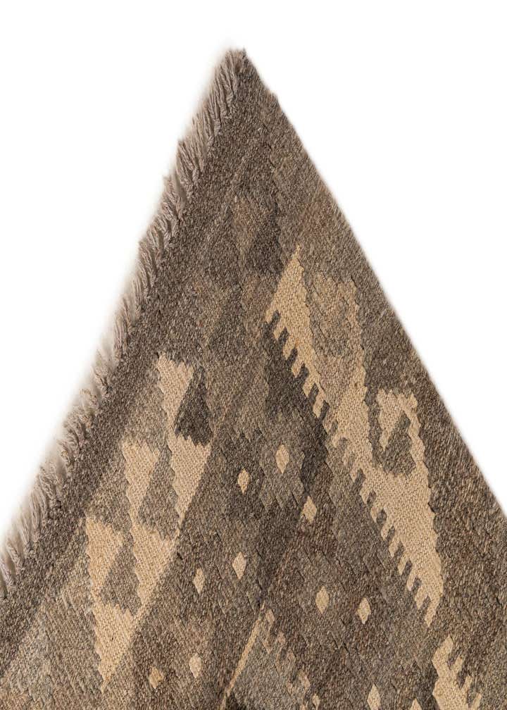 2' 9 x 4' 2 Hand Woven Kilim Maymana Wool Rug