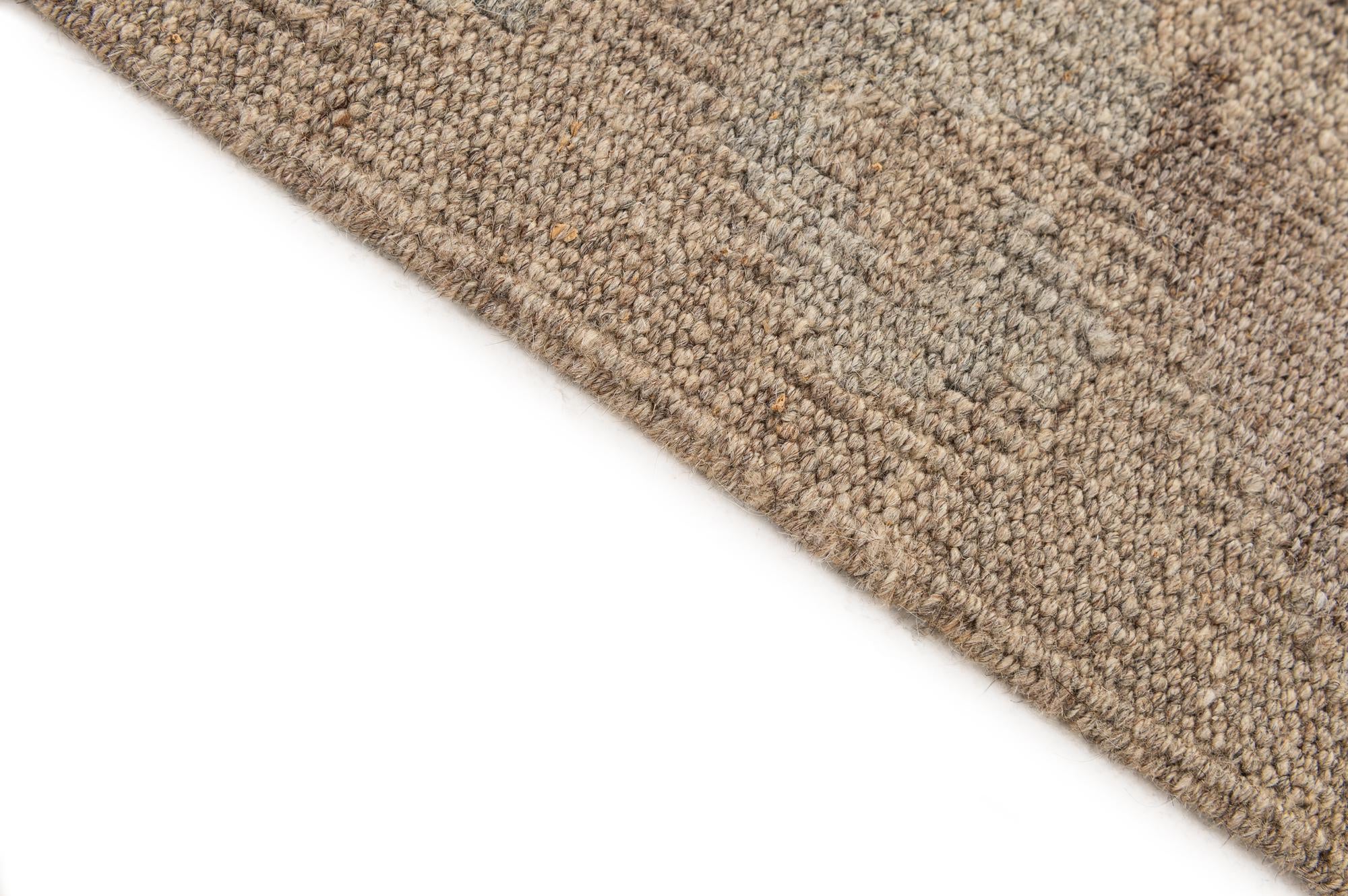 6' x 8' 3 Hand Woven Kilim Maymana Wool Rug