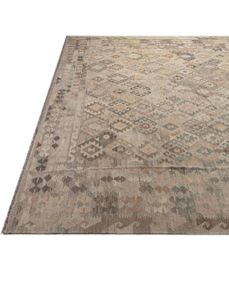 Detail image of 11' 10 x 16' 3  Hand Woven Kilim Maymana Wool Rug