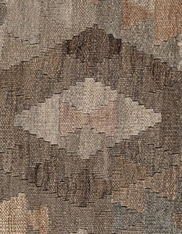 Detail image of 11' 10 x 16' 3  Hand Woven Kilim Maymana Wool Rug