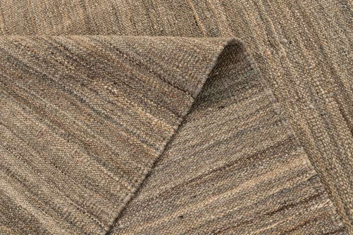 4' x 6' 1 Hand Woven Kilim Modern Wool Rug