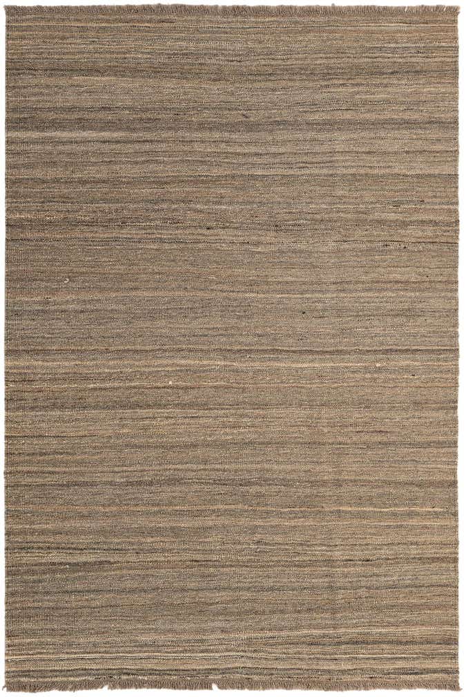4' x 6' 1 Hand Woven Kilim Modern Wool Rug