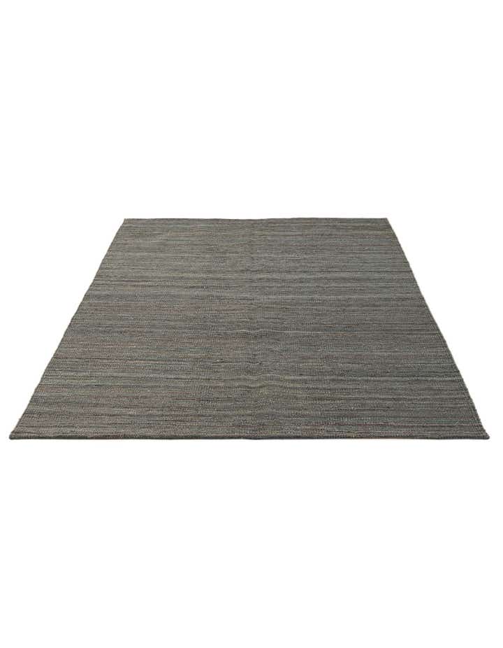 4' 8 x 6' 1 Hand Woven Kilim Modern Wool Rug