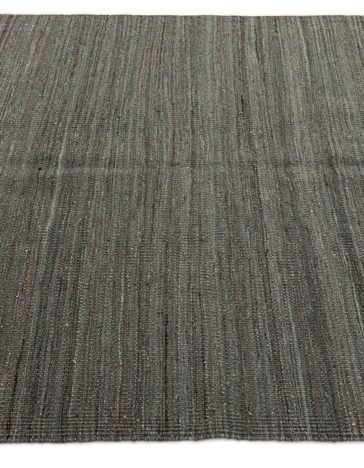 Detail image of 4' 8 x 6' 1  Hand Woven Kilim Modern Wool Rug