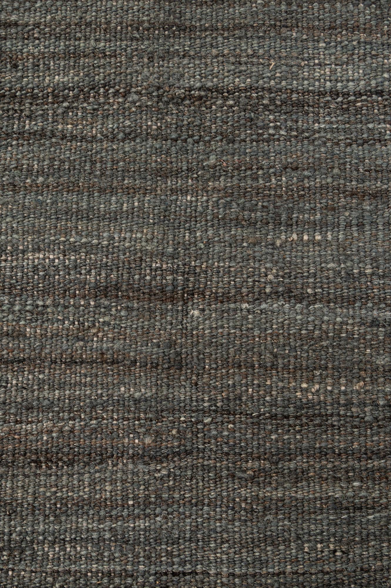 4' 8 x 6' 1 Hand Woven Kilim Modern Wool Rug
