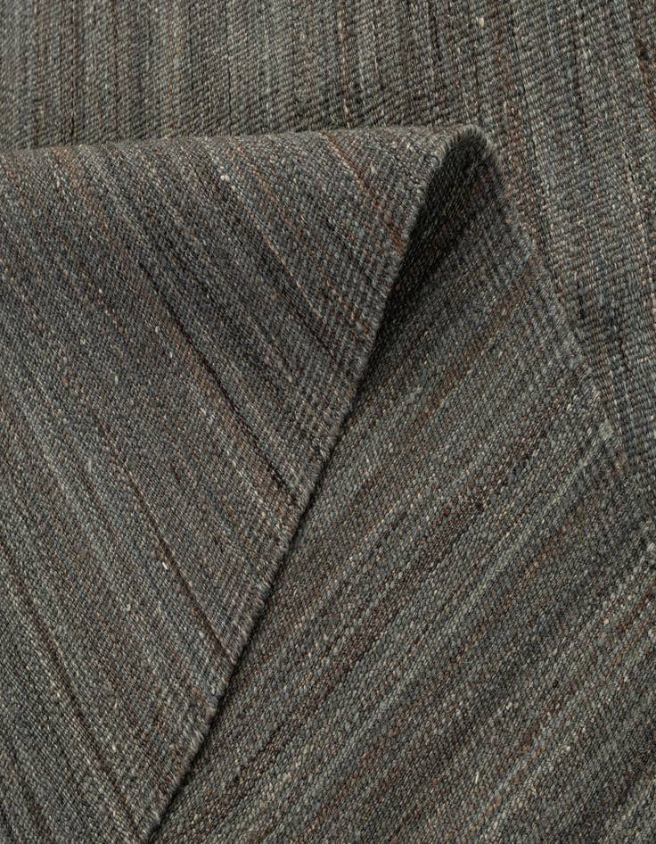 Detail image of 4' 8 x 6' 1  Hand Woven Kilim Modern Wool Rug