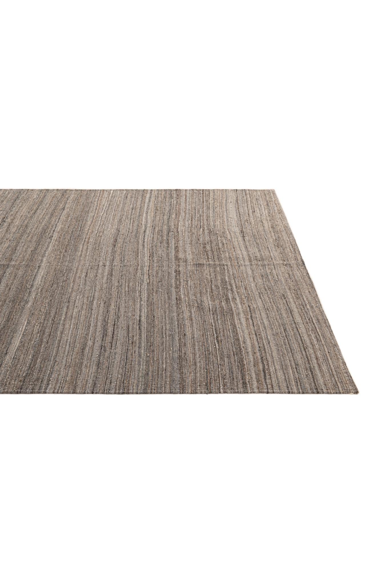 4' 10 x 6' 3 Hand Woven Kilim Modern Wool Rug