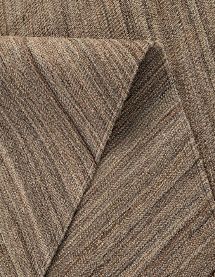 Detail image of 6' 2 x 8'  Hand Knotted Kilim Modern Wool Rug