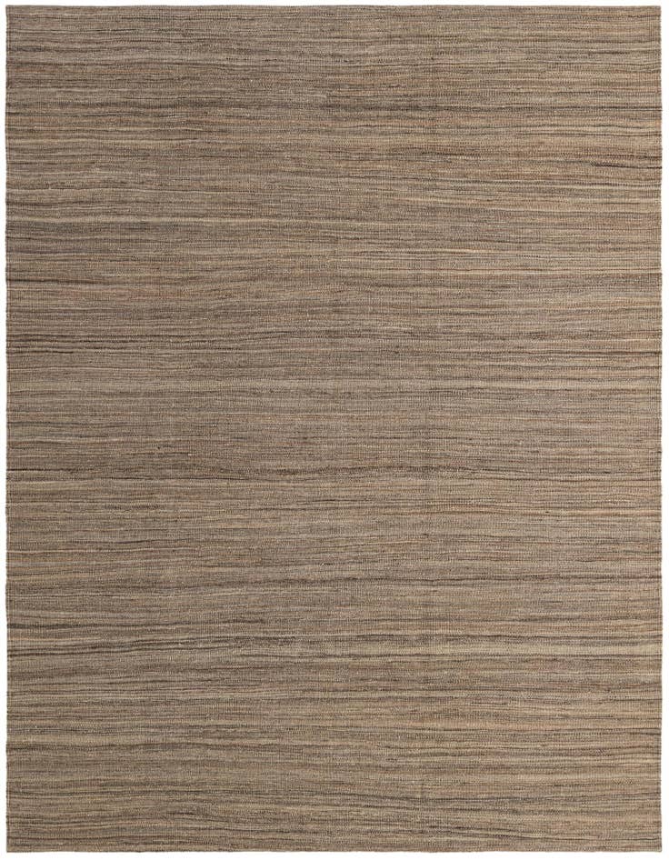 Detail image of 6' 2 x 8' Hand Knotted Kilim Modern Wool Rug
