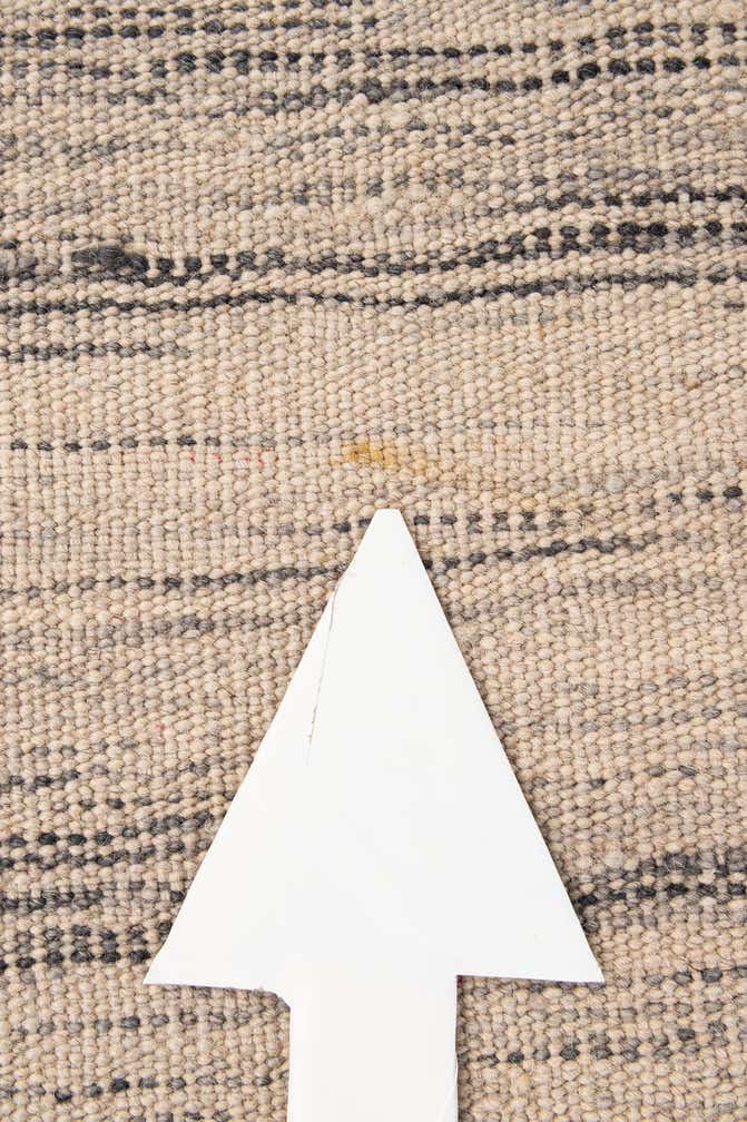 6' 6 x 9' 8 Hand Woven Kilim Modern Wool Rug