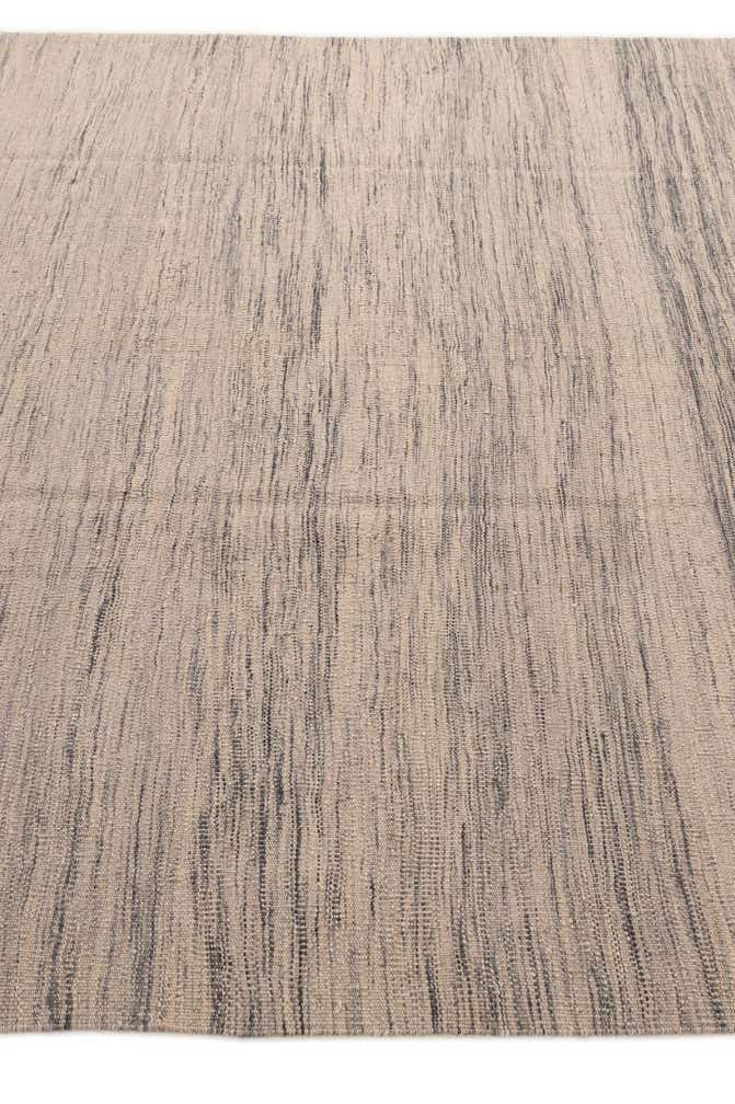 6' 6 x 9' 8 Hand Woven Kilim Modern Wool Rug