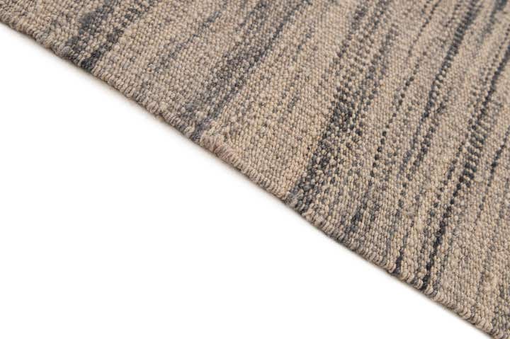 6' 6 x 9' 8 Hand Woven Kilim Modern Wool Rug