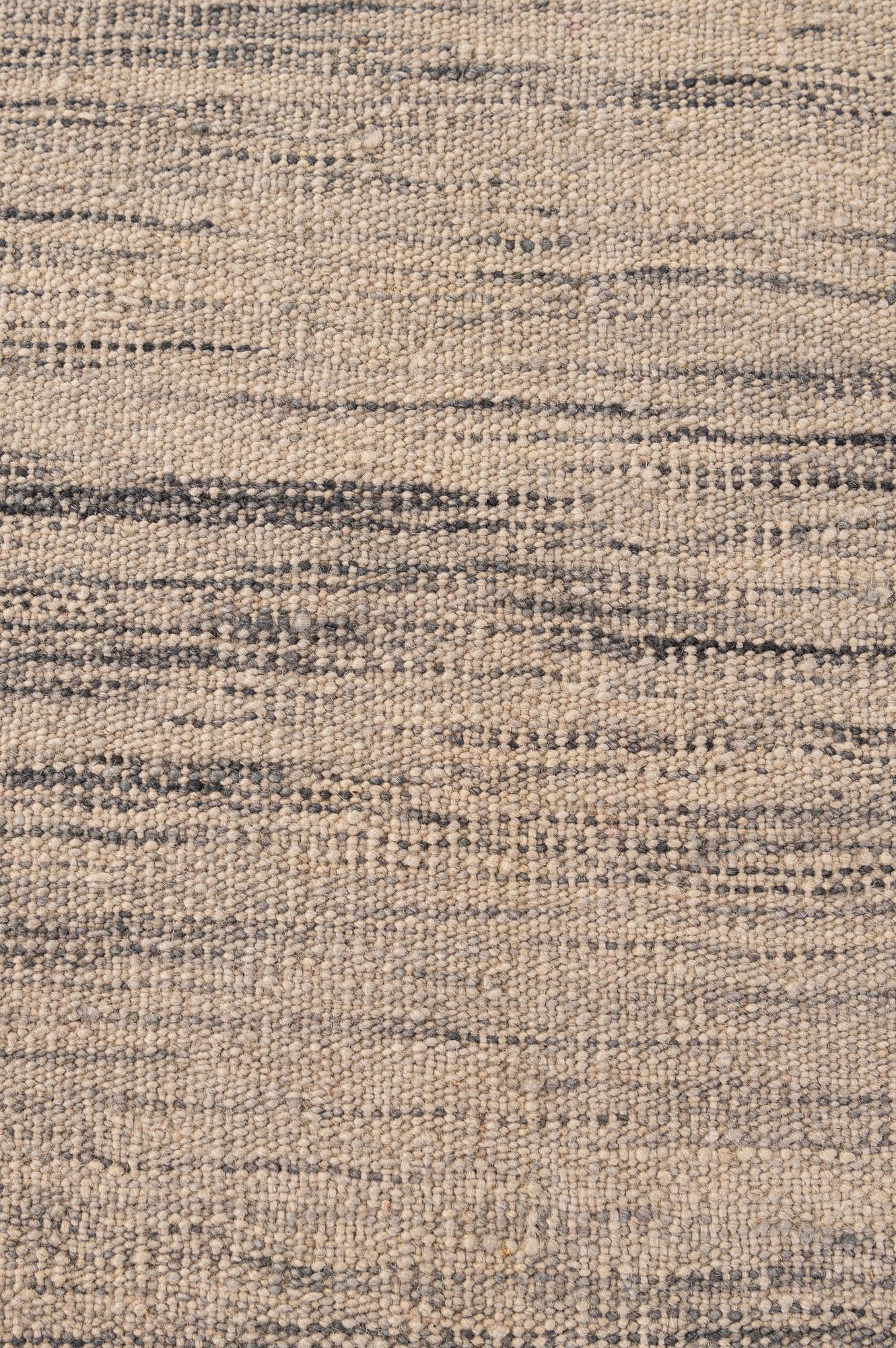 6' 6 x 9' 8 Hand Woven Kilim Modern Wool Rug