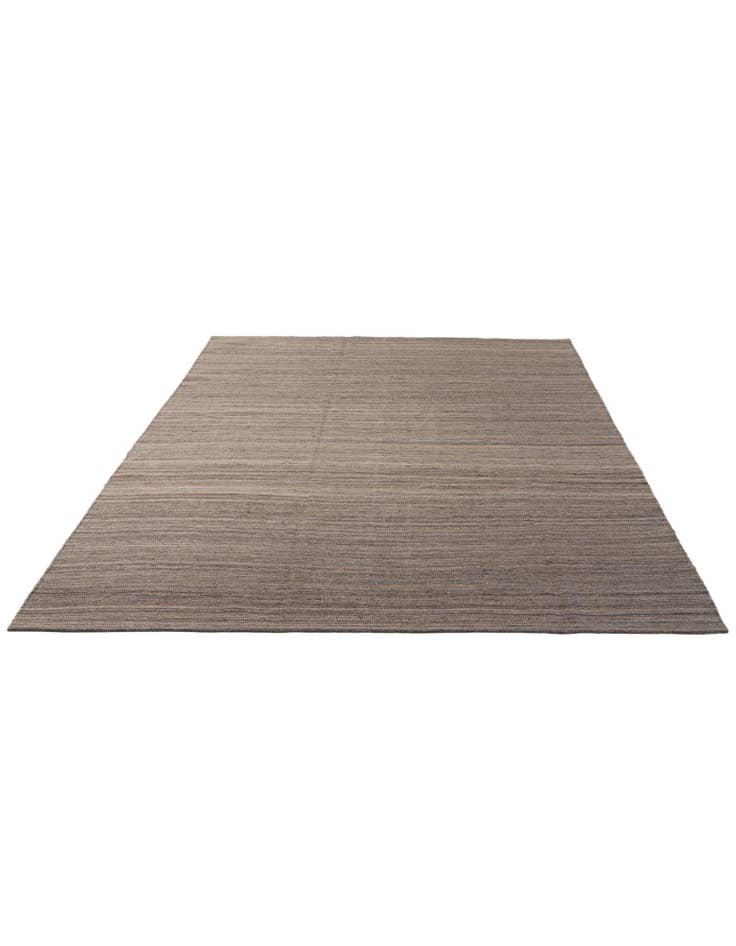 Detail image of 6' 7 x 9' 8 Hand Woven Kilim Modern Wool Rug