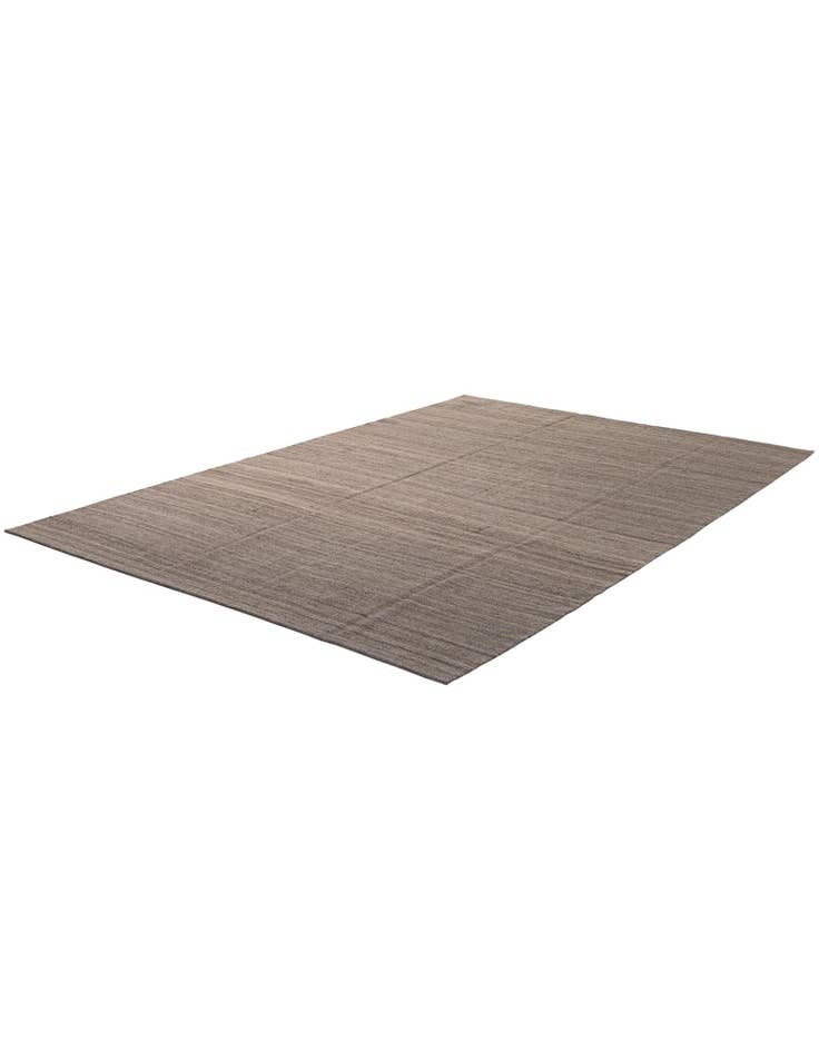 Detail image of 6' 7 x 9' 8 Hand Woven Kilim Modern Wool Rug