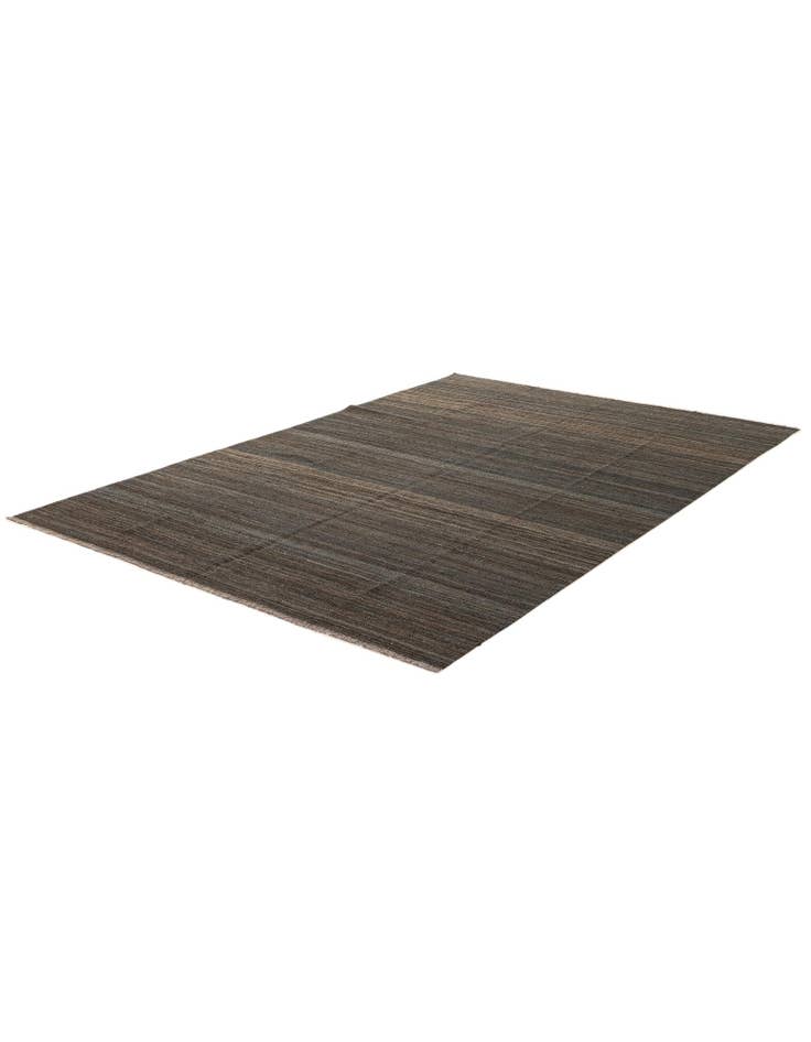Detail image of 6' 6 x 9' 9 Hand Woven Kilim Modern Wool Rug