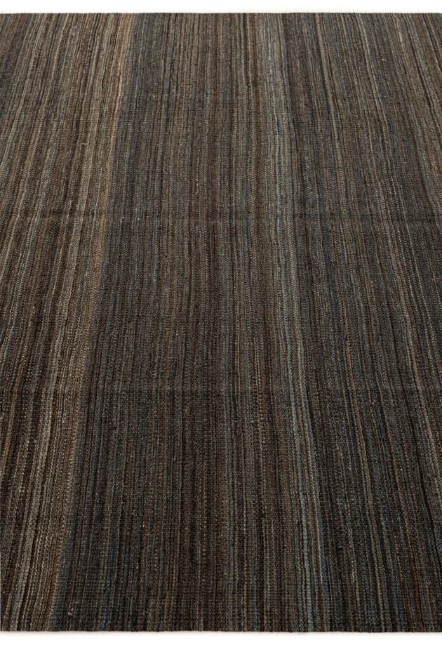 Detail image of 6' 6 x 9' 9 Hand Woven Kilim Modern Wool Rug