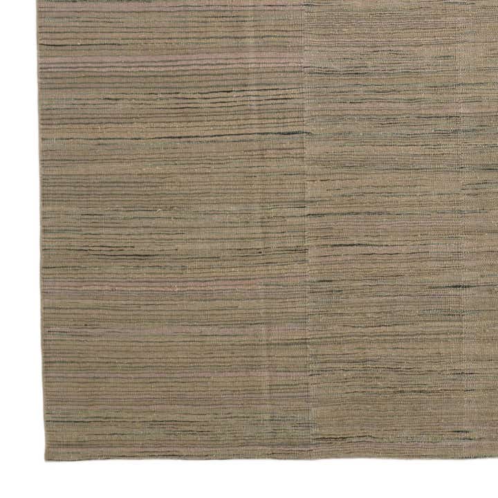6' 11 x 9' 6 Hand Woven Kilim Modern Wool Rug