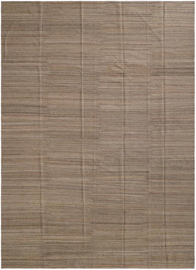 Detail image of 11' 4 x 15' 9 Hand Knotted Kilim Modern Wool Rug