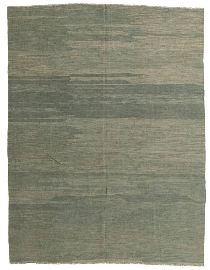Detail image of 6' 6 x 10' Hand Woven Kilim Modern Wool Rug