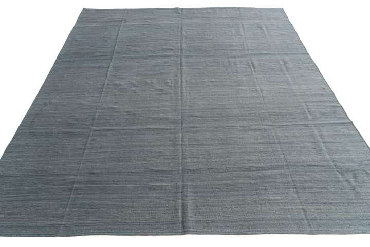 10' x 11' 7 Hand Woven Kilim Modern Wool Rug