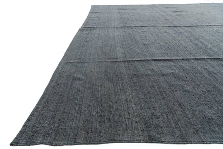 Detail image of 10' x 11' 7 Hand Woven Kilim Modern Wool Rug