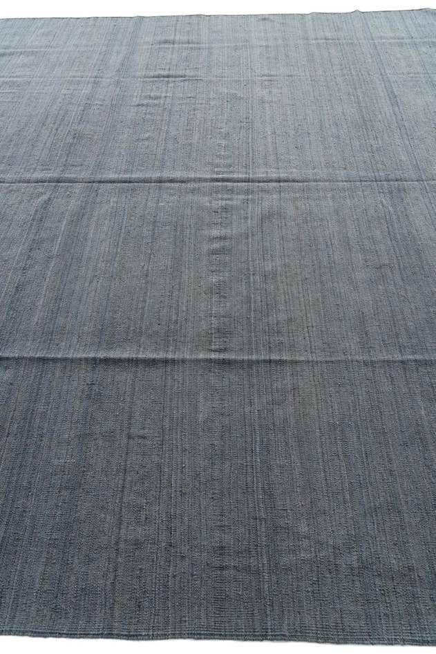 Detail image of 10' x 11' 7 Hand Woven Kilim Modern Wool Rug