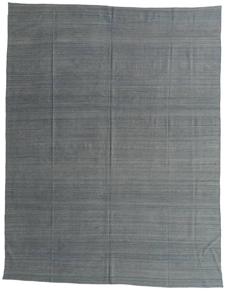 Detail image of 10' x 11' 7 Hand Woven Kilim Modern Wool Rug